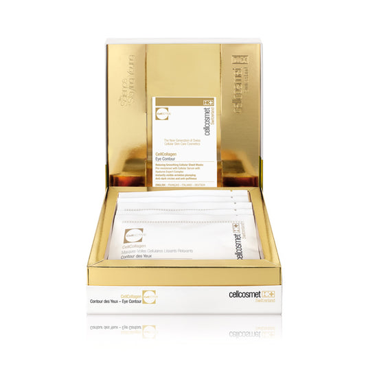 DrogerieMarkt24 - DrogerieMarkt24 CELLCOSMET CellCollagen Eye Contour Mask 5 Set - Burgerstein
